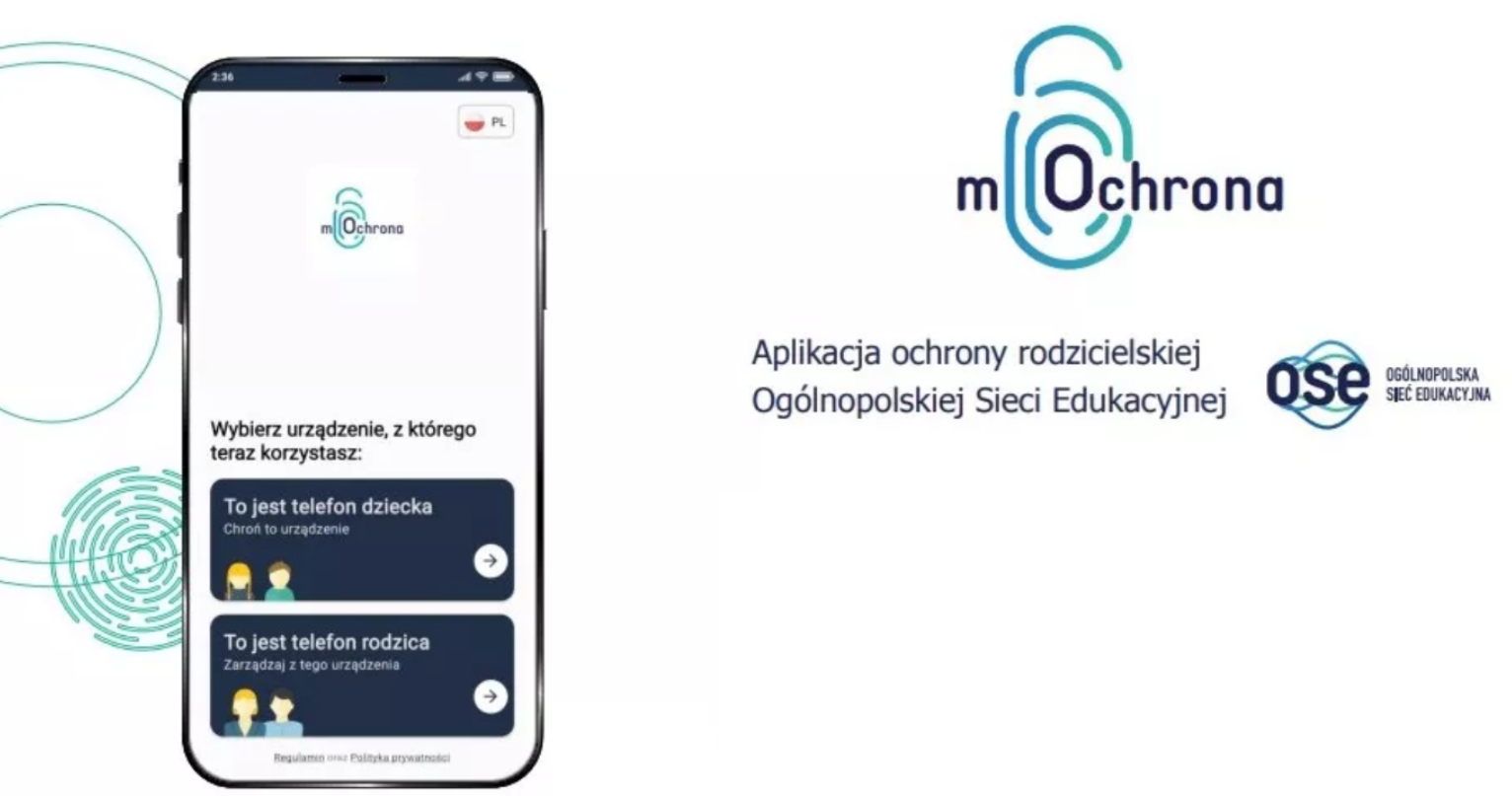 Zrzut ekranu aplikacji mOchrona